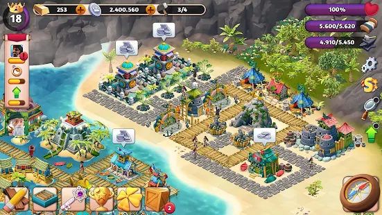 Screenshot de Fantasy Island Sim v2.17.0 Apk Mod (Dinheiro Infinito)
