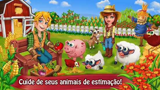 Screenshot de Farm Day Village Farmer v1.2.39 Apk Mod (Dinheiro Infinito)