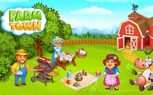 Download Farm Town v4.31 MOD APK – DINHEIRO INFINITO