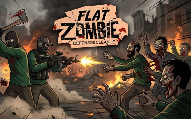 Download Flat Zombies Defense v2.1.0 MOD APK – DINHEIRO INFINITO