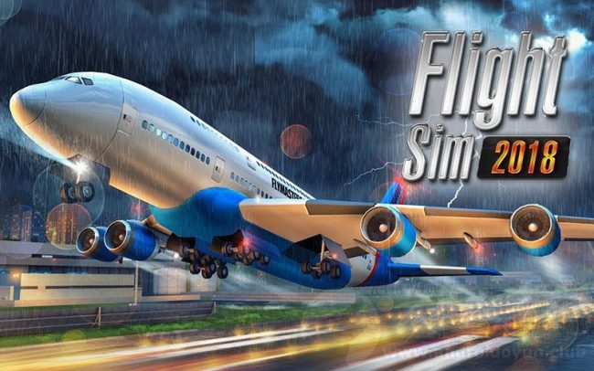Download Flight Sim 2018 v3.2.5 MOD APK – PARA / OURO INFINITO