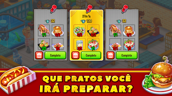 Screenshot de Food Street v0.62.5 Apk Mod (Dinheiro Infinito)