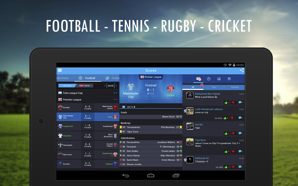 Download Football Live Scores 365Scores v3.8.2 MOD APK [Subscribed]