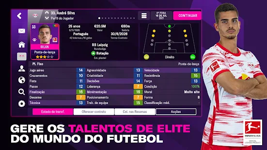 Screenshot de Football Manager 2022 Mobile v13.3.2 Apk Mod (Versão Completa)