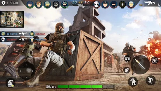Screenshot de FPS Offline Strike v3.8.09 Apk Mod (Itens Grátis)