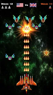 Screenshot de Galaxy Attack: Alien Shooter (Premium) v41.6 Apk Mod (Dinheiro Infinito)