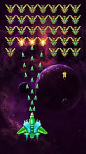 Screenshot de Galaxy Attack Alien Shooter v74.4 Apk Mod (Dinheiro infinito)