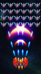 Screenshot de Galaxy Invaders: Alien Shooter v2.9.21 Apk Mod (Dinheiro Infinito)