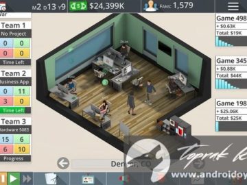 Download Game Studio Tycoon 3 v1.0.3 FULL APK (Android) Download Game Studio Tycoon 3 v1.0.3 FULL APK