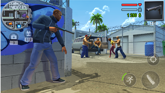 Screenshot de Gangs Town Story 0.36.1 Apk Mod (Dinheiro Infinito)