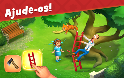 Screenshot de Gardenscapes v9.9.0 Apk Mod (Dinheiro Infinito)