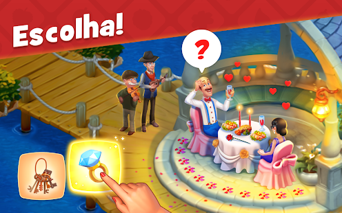 Screenshot de Gardenscapes v9.9.0 Apk Mod (Dinheiro Infinito)