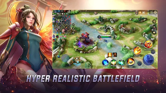 Screenshot de Garena AOV Arena of Valor v1.41.1.10 Apk Mod (Mod Menu)