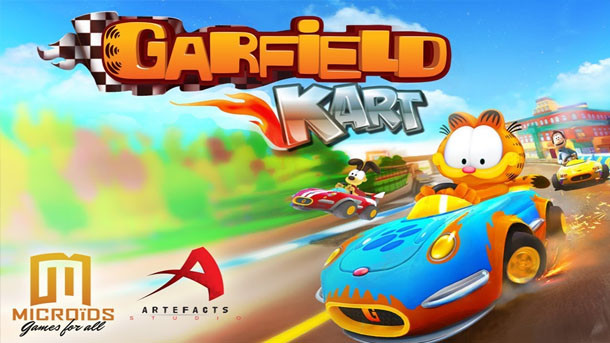 Download Garfield Kart Fast & Furry v1.043 Apk + Data Mod [Money]