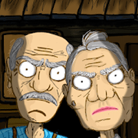 Download Grandpa And Granny Escape House MOD APK v1.6.38 (God Mod)