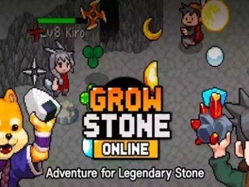 Download Grow Stone Online – pixel MMORPG v1.200 Apk [Mega Mod]