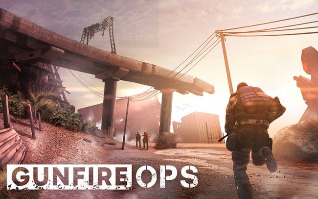 Download Gunfire Ops War shooter v1.0.8 MOD APK – DINHEIRO INFINITO