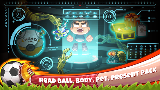 Screenshot de Head Soccer v7.1.4 Apk Mod (Dinheiro Infinito)