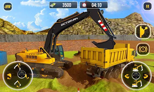 Screenshot de Heavy Excavator v1.1 Apk Mod (Dinheiro Infinito)