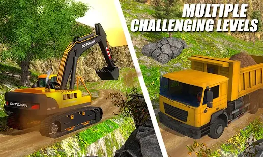 Screenshot de Heavy Excavator v1.1 Apk Mod (Dinheiro Infinito)