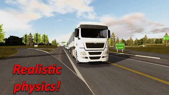 Screenshot de Heavy Truck Simulator v2.2 Apk Mod (Dinheiro Infinito)