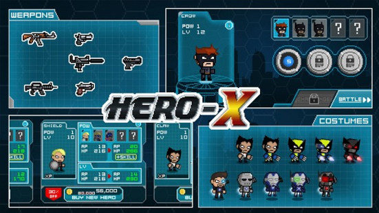 Download HERO-X v1.1.4 MOD APK [Money]