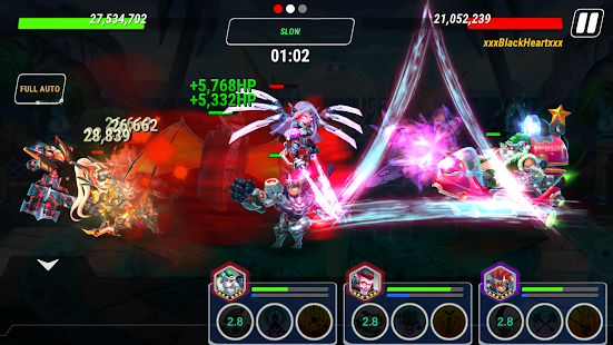 Screenshot de Heroes Infinity: God Warriors v1.37.26 Apk Mod (Dinheiro Infinito)