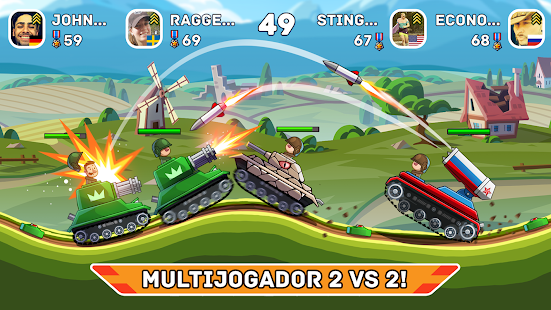 Screenshot de Hills of Steel v4.5.0 Apk Mod (Dinheiro Infinito)