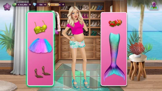 Screenshot de Hollywood Story Fashion Star v14.6.1 Apk Mod (Dinheiro Infinito)