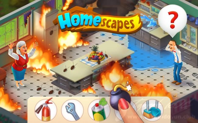 Download Homescapes v7.1.7 MOD APK – YILDIZ MODIFICADO