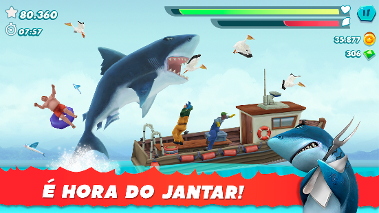 Screenshot de Hungry Shark Evolution v14.4.0 Apk Mod (Dinheiro Infinito)
