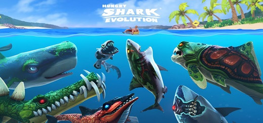 Hungry Shark Evolution v14.4.0 Apk Mod (Dinheiro Infinito)