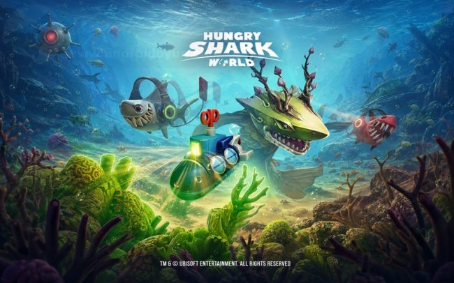 Download Hungry Shark World v8.1.1 MOD APK – DINHEIRO INFINITO
