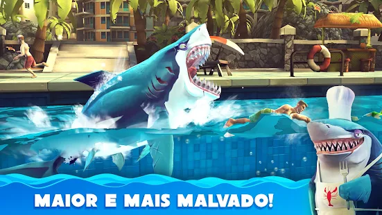 Screenshot de Hungry Shark World v8.1.6 Apk Mod (Dinheiro Infinito)