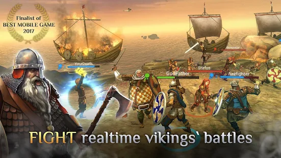 Screenshot de I, Viking v1.20.4.58483 Apk Mod (Skill Infinita)