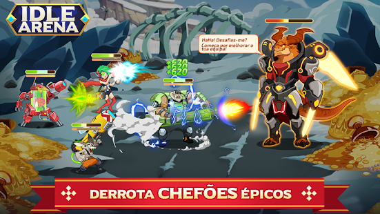 Screenshot de Idle Arena Clicker Heroes Battle v5021 Apk Mod (Dinheiro Infinito)
