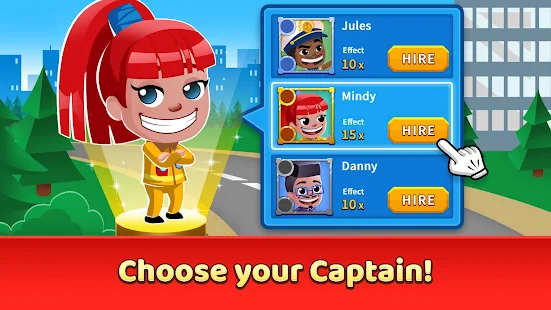 Screenshot de Idle Firefighter Empire Tycoon v1.40.1 Apk Mod (Dinheiro Infinito)