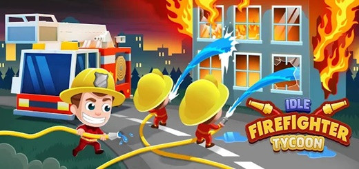 Idle Firefighter Empire Tycoon v1.40.1 Apk Mod (Dinheiro Infinito)