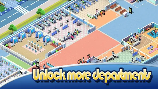 Screenshot de Idle Hospital Tycoon v2.3.3 Apk Mod (Dinheiro Infinito)