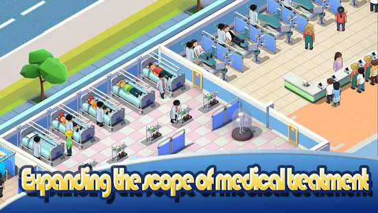 Screenshot de Idle Hospital Tycoon v2.3.3 Apk Mod (Dinheiro Infinito)