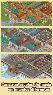 Screenshot de Idle Magic School v2.5.1 Apk Mod (Dinheiro Infinito)