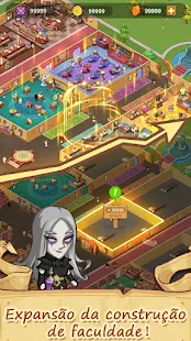 Screenshot de Idle Magic School v2.5.1 Apk Mod (Dinheiro Infinito)