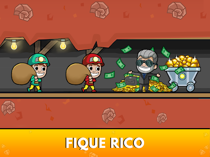Screenshot de Idle Miner Tycoon 5.62.1 apk Mod (Dinheiro Infinito)