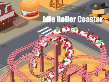 Download Idle Roller Coaster v1.3.1 MOD APK – DINHEIRO INFINITO