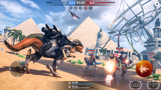 Screenshot de Jurassic Monster World v0.20.1 Apk Mod (Munição Infinita)