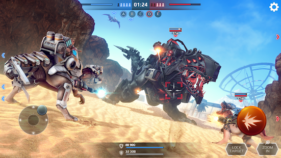 Screenshot de Jurassic Monster World v0.20.1 Apk Mod (Munição Infinita)