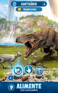 Screenshot de Jurassic World Alive v3.20.60 Apk Mod (Energia Infinita)