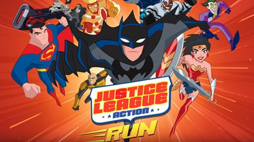 Download Justice League Action Run v1.21 Apk + Data Mod [Money]