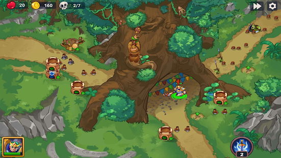 Screenshot de King of Defense 2: Epic TD v1.0.96 Apk Mod (Dinheiro Infinito)