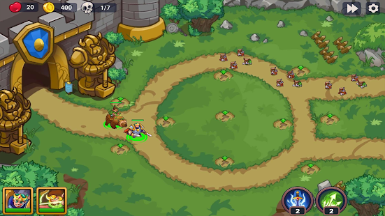 Screenshot de King of Defense 2: Epic TD v1.0.96 Apk Mod (Dinheiro Infinito)